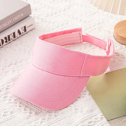 Sun Visor Cap – Adjustable Breathable Outdoor Sports Hat