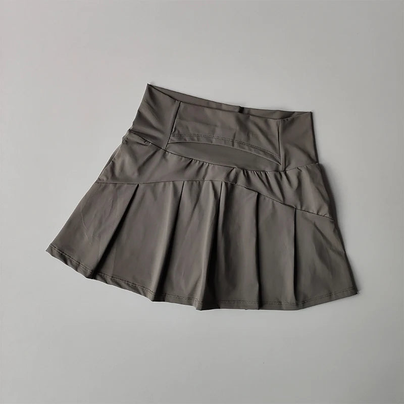 Women's Athletic Pleated Tennis Skirt – Quick Dry Sport Skort