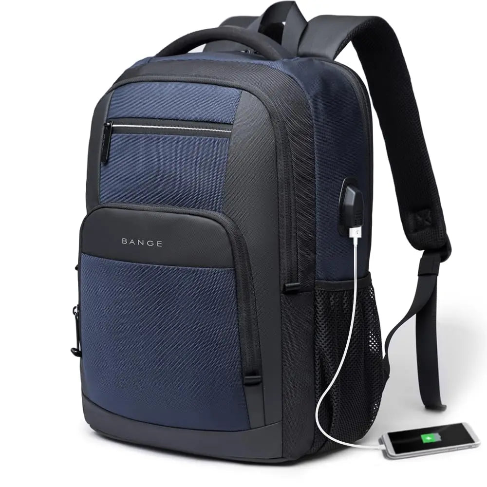 Laptop Backpack 15.6 Inch with USB Charging Port – Waterproof Travel Bag