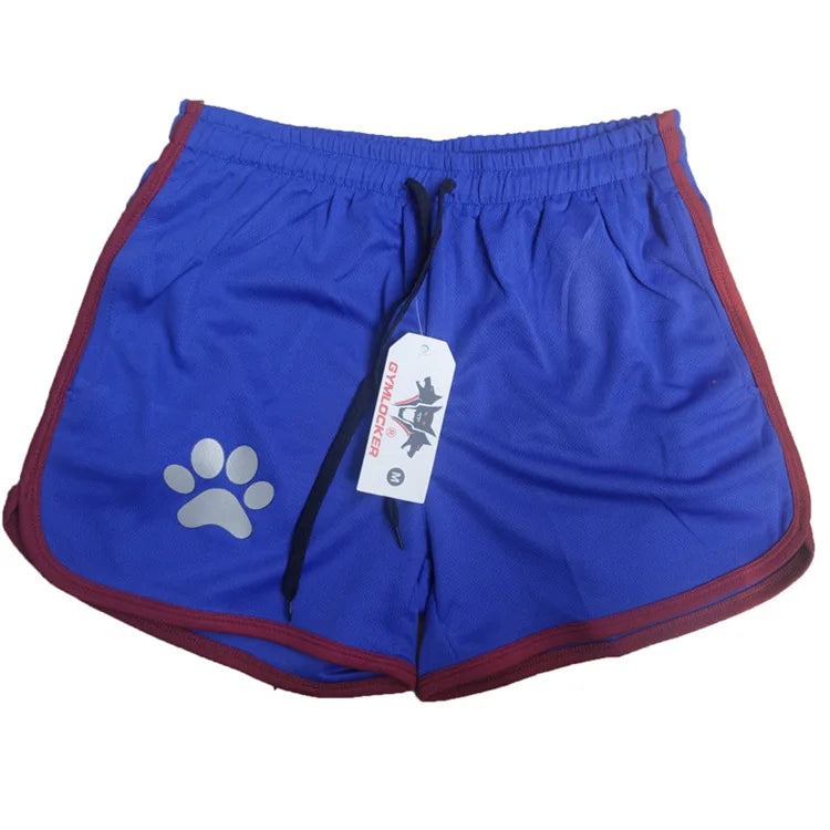 Men's Mesh Running Shorts Breathable Gym Fitness Short Pants