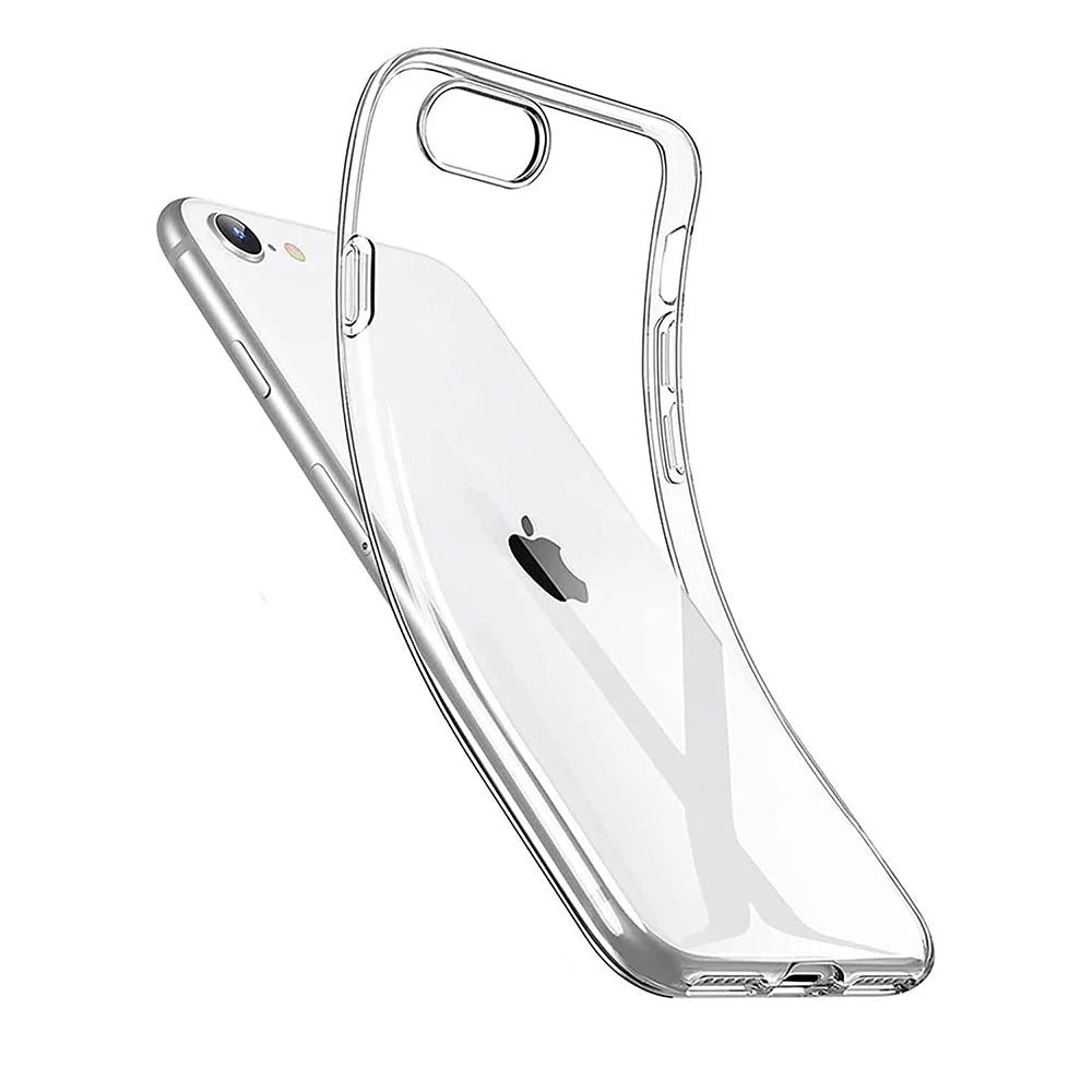 Clear Silicone Soft Case Iphone Se 2022 2020 7 8 Universal Ultra Thin Back Cover Apple Se2 Se3