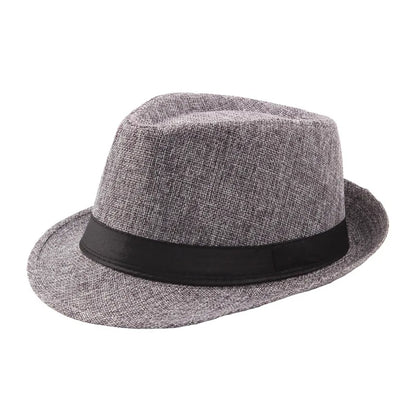 Fedora Sun Hat – Wide Brim Panama Jazz Cap for Men & Women
