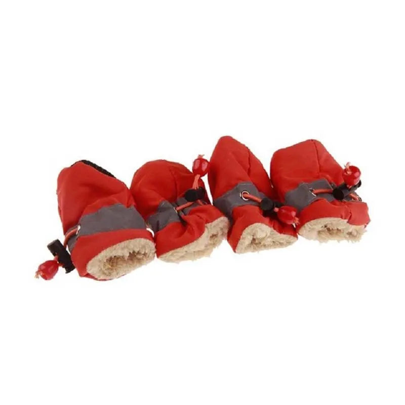 Puppy Shoes – Antiskid Waterproof Soft-Sole Dog Boots (4pcs)
