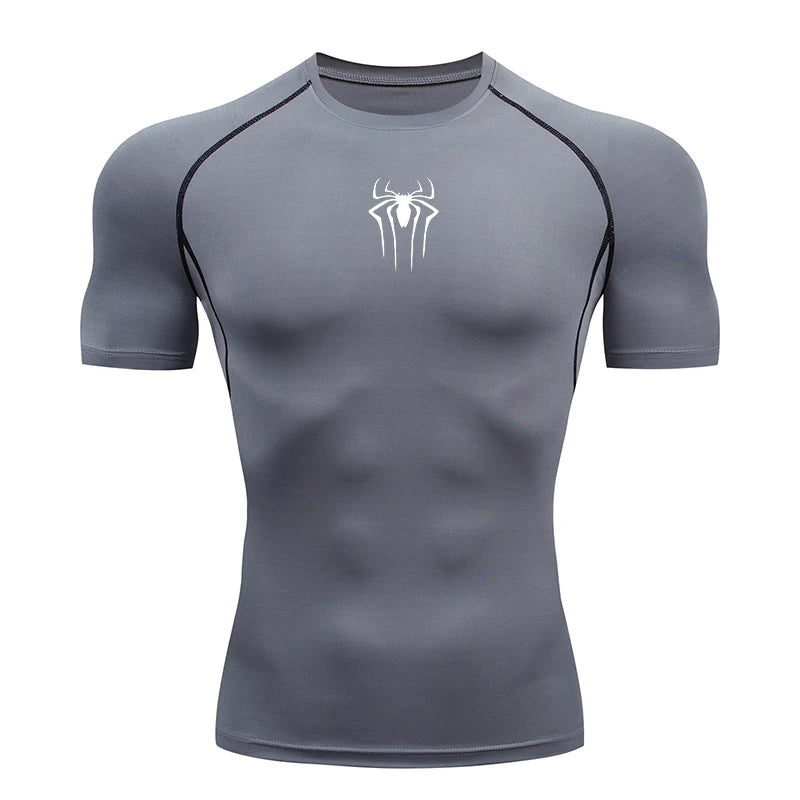 Men's Compression Sport T-Shirt – Quick-Dry Short Sleeve Gym Top