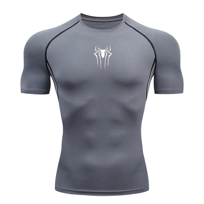 Men's Compression Sport T-Shirt – Quick-Dry Short Sleeve Gym Top