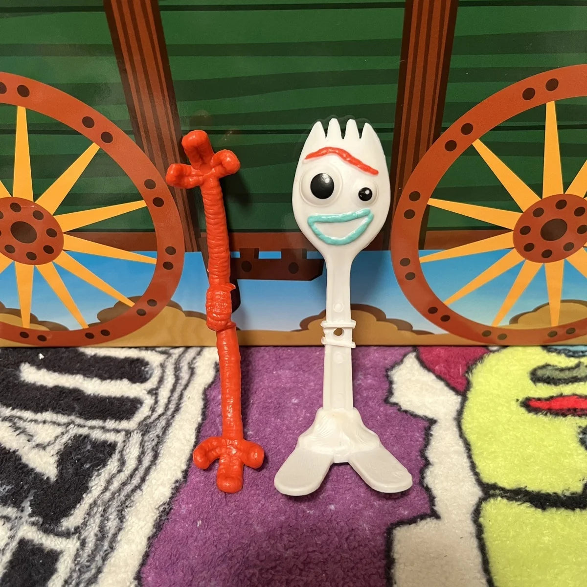 Toy Story Forky Action Figure – 10cm Disney Collectible