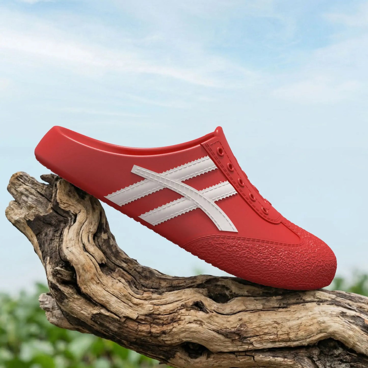 Women's Slip-On Mule Sneakers – Platform EVA Clogs