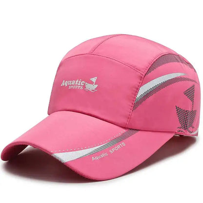 Aquatic Sports Embroidered Baseball Cap – Lightweight Mesh Unisex Hat
