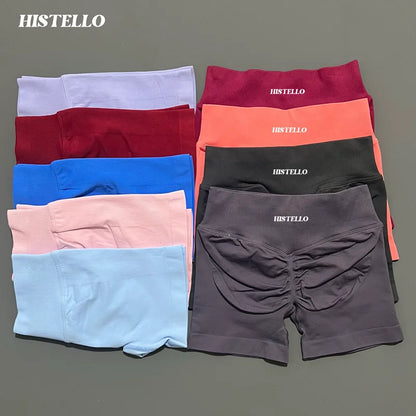 Women's Seamless High-Waist Workout Shorts – Yoga & Gym