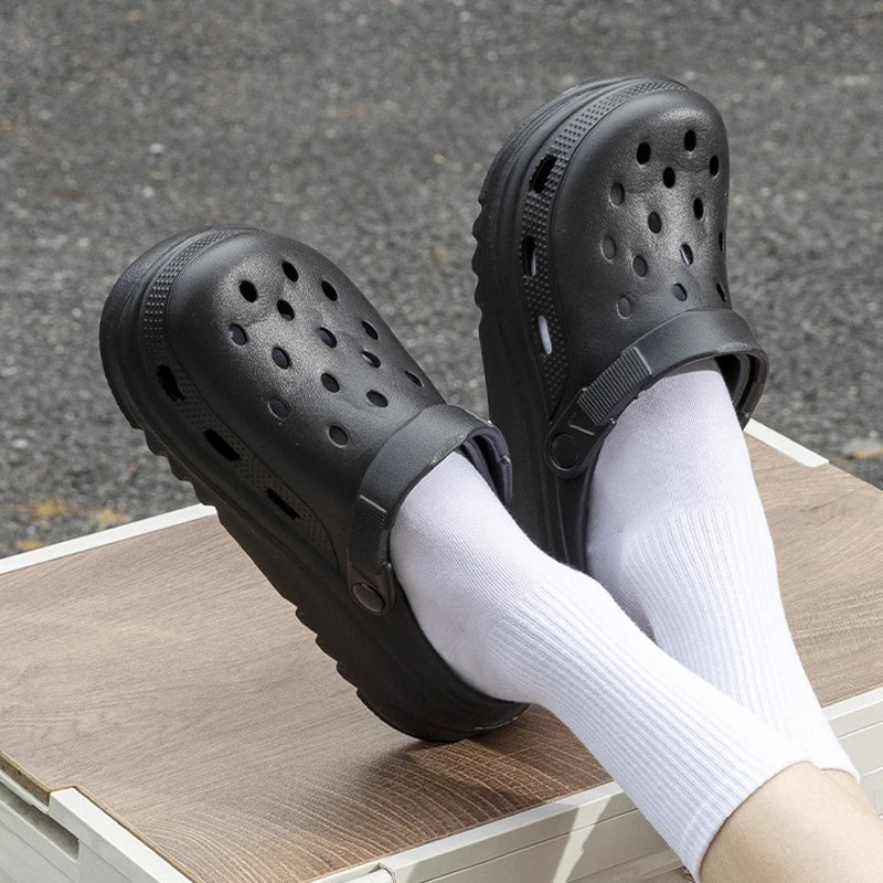 Platform Garden Clogs Unisex Chunky EVA Summer Beach Shoes