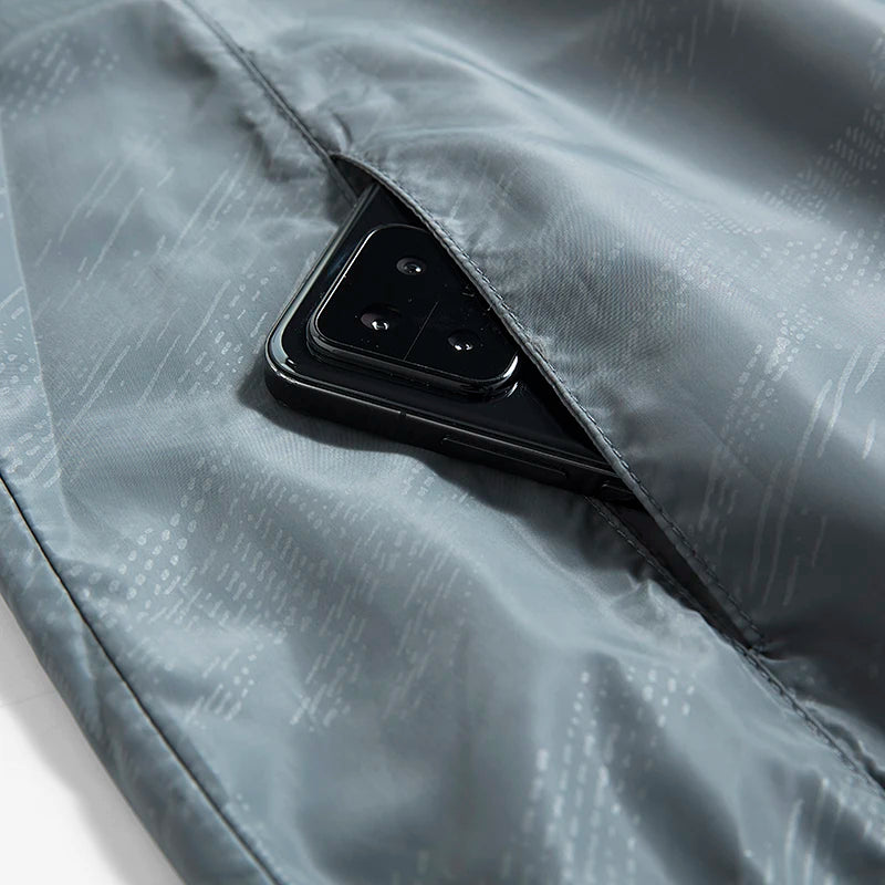 Waterproof Hiking Jacket – Unisex Packable Windbreaker with UV Protection