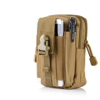 Tactical Molle Waist Bag Phone Pouch Belt Fanny Pack
