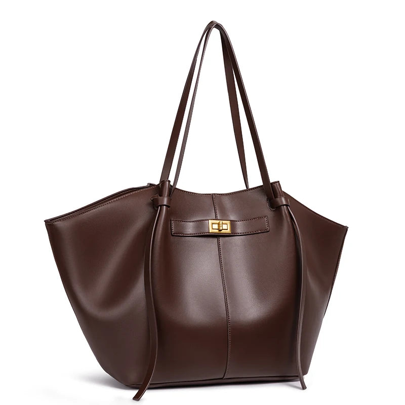 Large Capacity Bat-Wing Shoulder Bag for Women