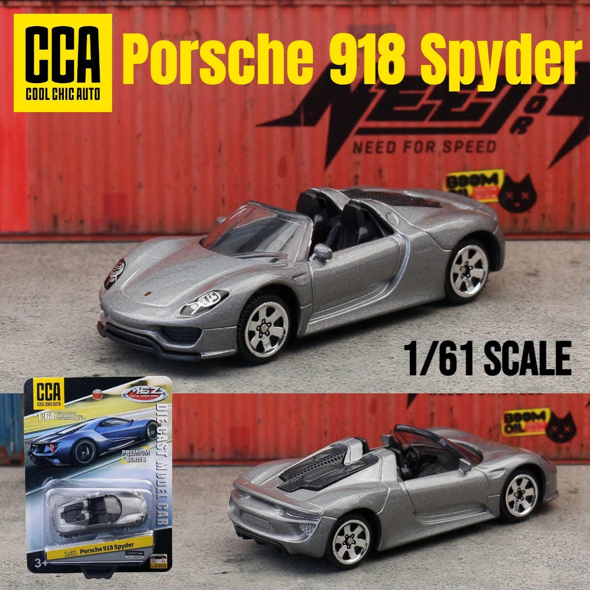1/64 Diecast Model Car – CCA Premium Series (Lamborghini, BMW, Porsche & More)