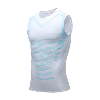 Men's Compression Sleeveless Gym Tank Top Quick Dry