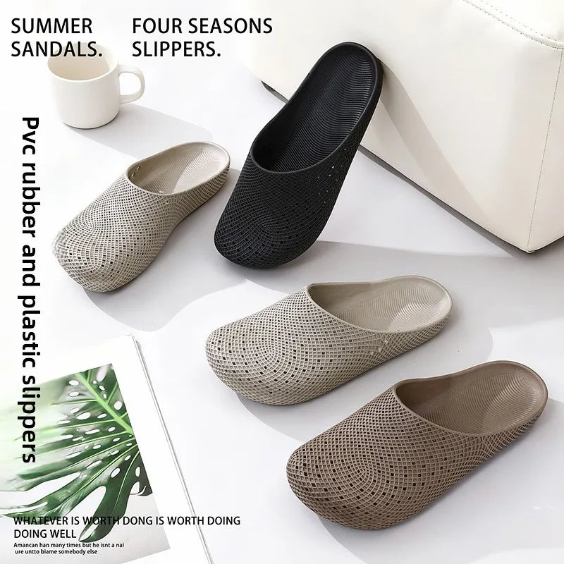 Breathable Clog Work Shoes for Men – Slip-On Kitchen & Garden Clogs