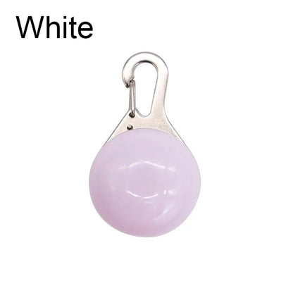 LED Glowing Pet Collar Pendant – Night Safety Light for Dogs & Cats
