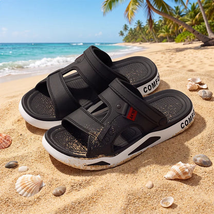 Men's Sport Sandals EVA Platform Adjustable Strap Slides