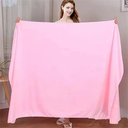 Large Soft Absorbent Bath Towel – Double-Sided, Non-Linting