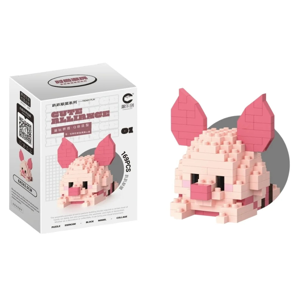 Disney Tsum Tsum Mini Building Blocks – Cartoon Micro Brick Figures