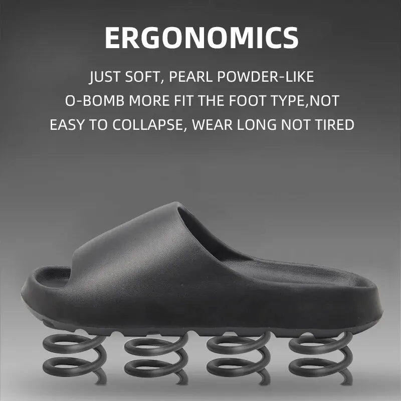 EVA Cloud Slippers – Thick Sole Non-Slip Slides for Men & Women