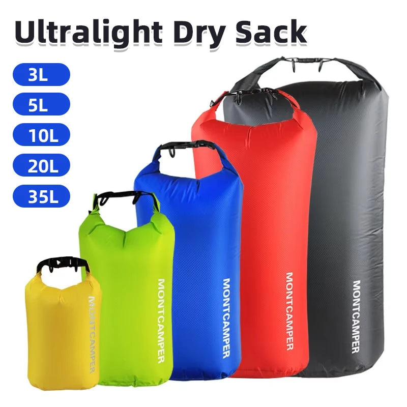 Waterproof Dry Bag Roll-Top Sack 3L 5L 10L 20L 35L