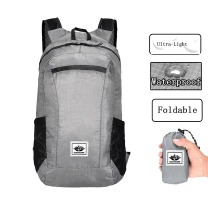Foldable Hiking Backpack 20L – Lightweight Waterproof Daypack
