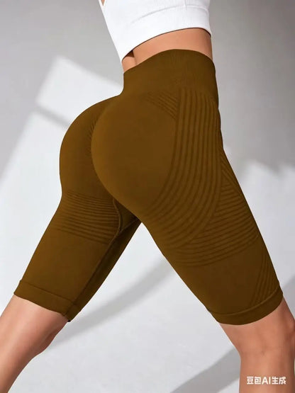 Women's High-Waist Butt Lifting Biker Shorts