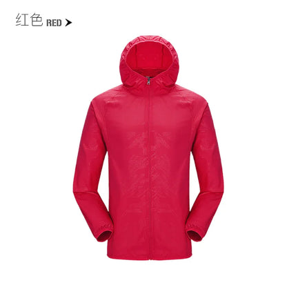 Waterproof Rain Jacket for Men & Women – Quick Dry Outdoor Coat