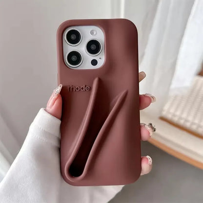 Autumn Ribbon Toast Raspberry Espresso Vanilla Lip Gloss Case Iphone 17 16e 16 12 13 14 15 11 Pro