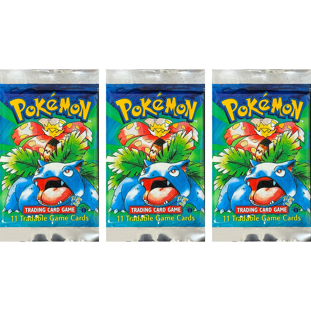 Pokemon TCG Vintage Booster Packs – Base Set, Jungle & Fossil