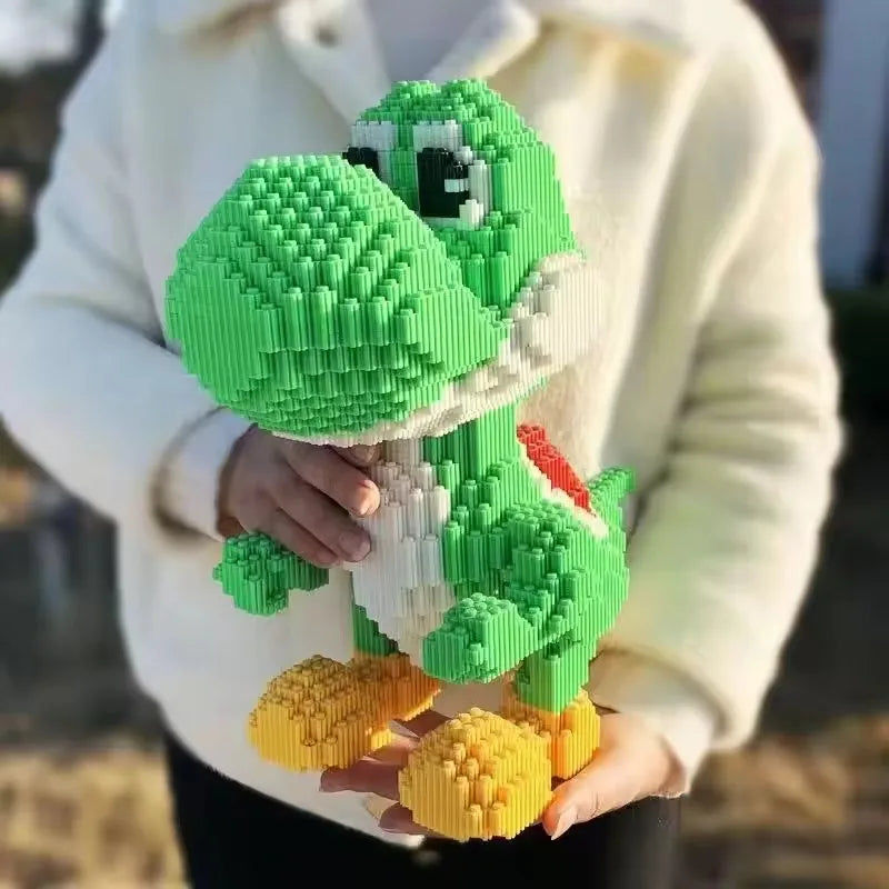 Dinosaur & Yoshi Mini Blocks Building Set – 5480/7050 Pcs