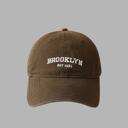 Brooklyn Embroidered Baseball Cap – Unisex Dad Hat