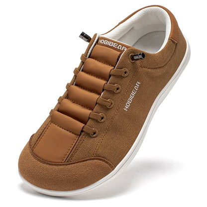 Barefoot Shoes Wide Toe Box Unisex Canvas Sneakers by Hobibear