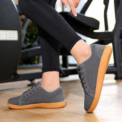 Men's Breathable Mesh Lace-Up Casual Sneakers