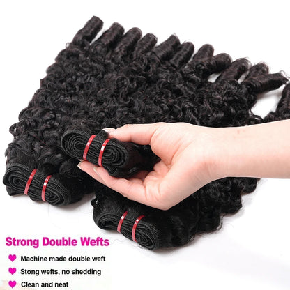 Mink Burmese Curly Bundles 100 Raw Human Hair Deep Wave 3 4 Bundle Vietnamese Virgin Weave Women