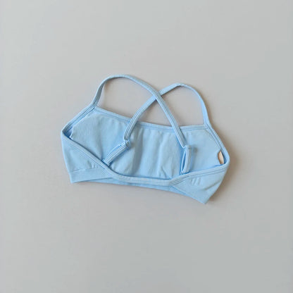 Seamless Racerback Sports Bra – Breathable Yoga & Gym Top for Women