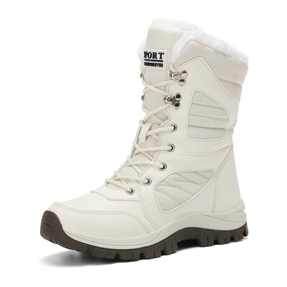 Women's Snow Boots – Waterproof High-Top Winter Ankle Boots
