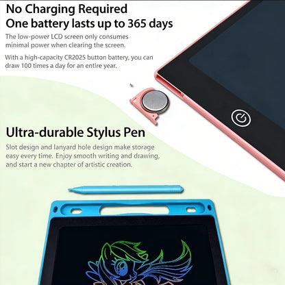 8.5-Inch LCD Writing Tablet – Kids Drawing & Doodle Board