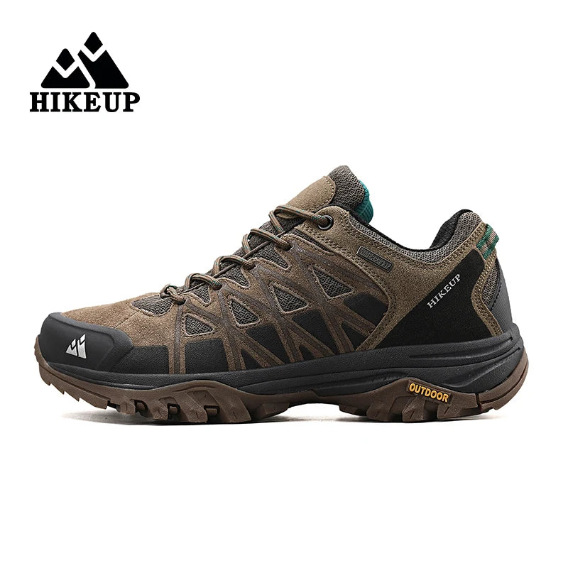 Men's Hiking Shoes – Breathable Lace-Up Outdoor Trekking Sneakers
