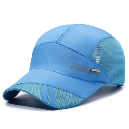 Quick-Dry Mesh Baseball Cap – Unisex Summer Sports Hat