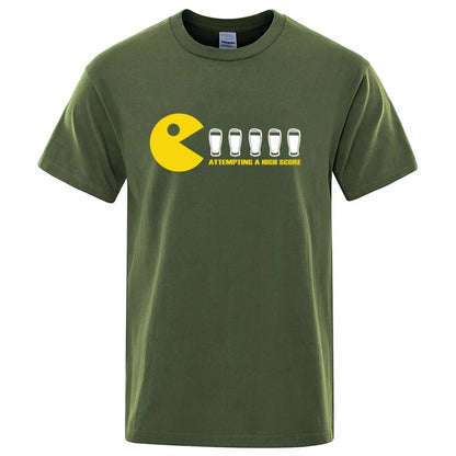 Funny Graphic T Shirt Cotton Blend Casual Tee