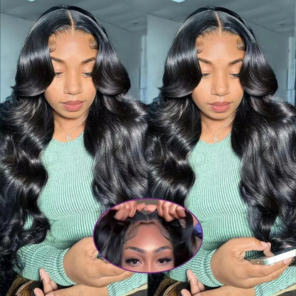 Boby Wave Human Hair Wigs 13x6 Hd Transparent Lace Front Wig 13x4 Women Brazilian Virgin Frontal 250