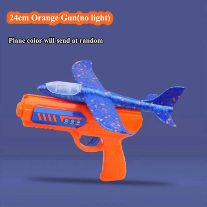 Foam Airplane Launcher Toy – Kids Catapult Glider Gun