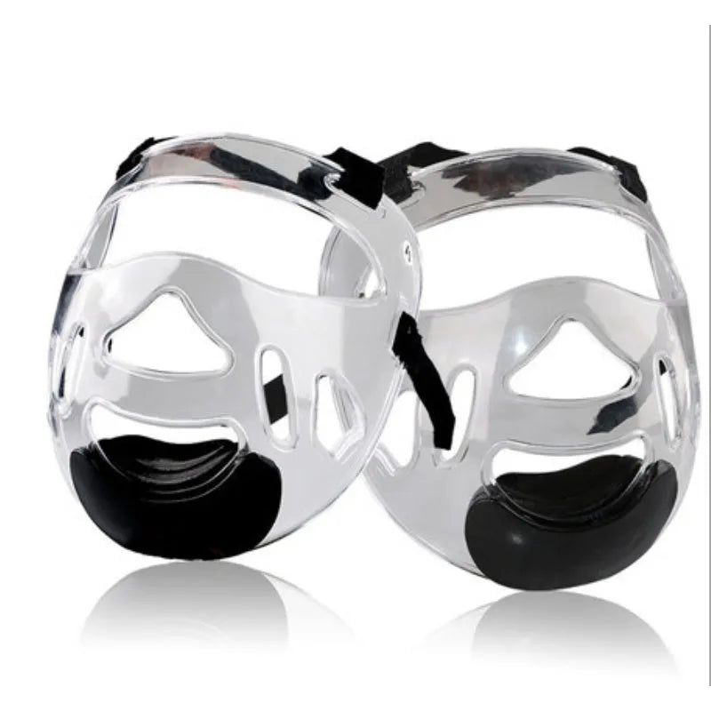 Taekwondo Face Shield Head Guard – Clear Protective Mask for Adults & Kids