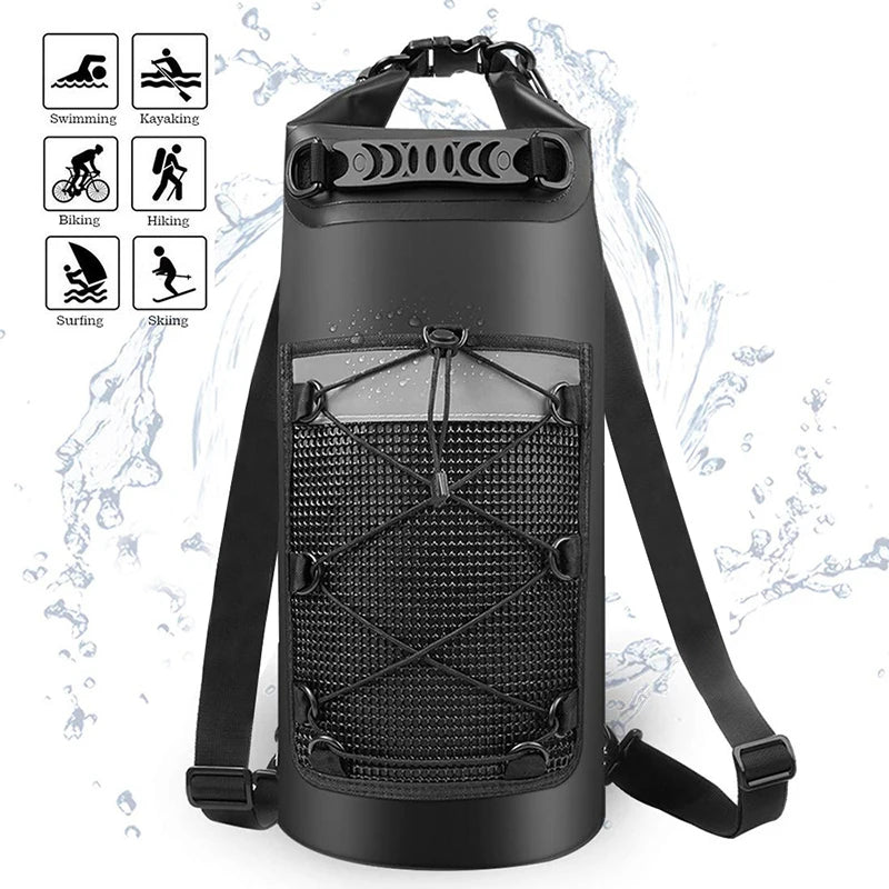 Waterproof Dry Bag Backpack 20L / 30L – PVC Roll-Top