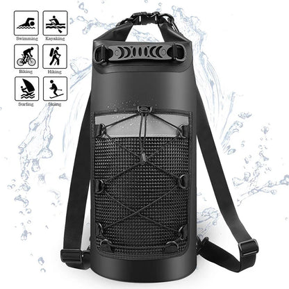 Waterproof Dry Bag Backpack 20L / 30L – PVC Roll-Top