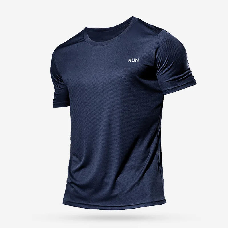 Men's Quick-Dry Running T-Shirt – Lightweight Athletic Sports Tee