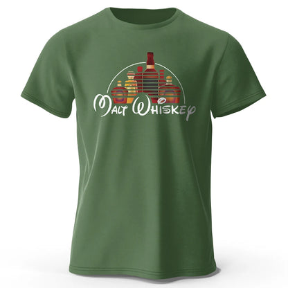 Malt Whiskey Graphic T Shirt Oversized Cotton Tee