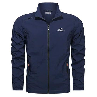 UPF 50+ Men's UV Protection Windbreaker Jacket